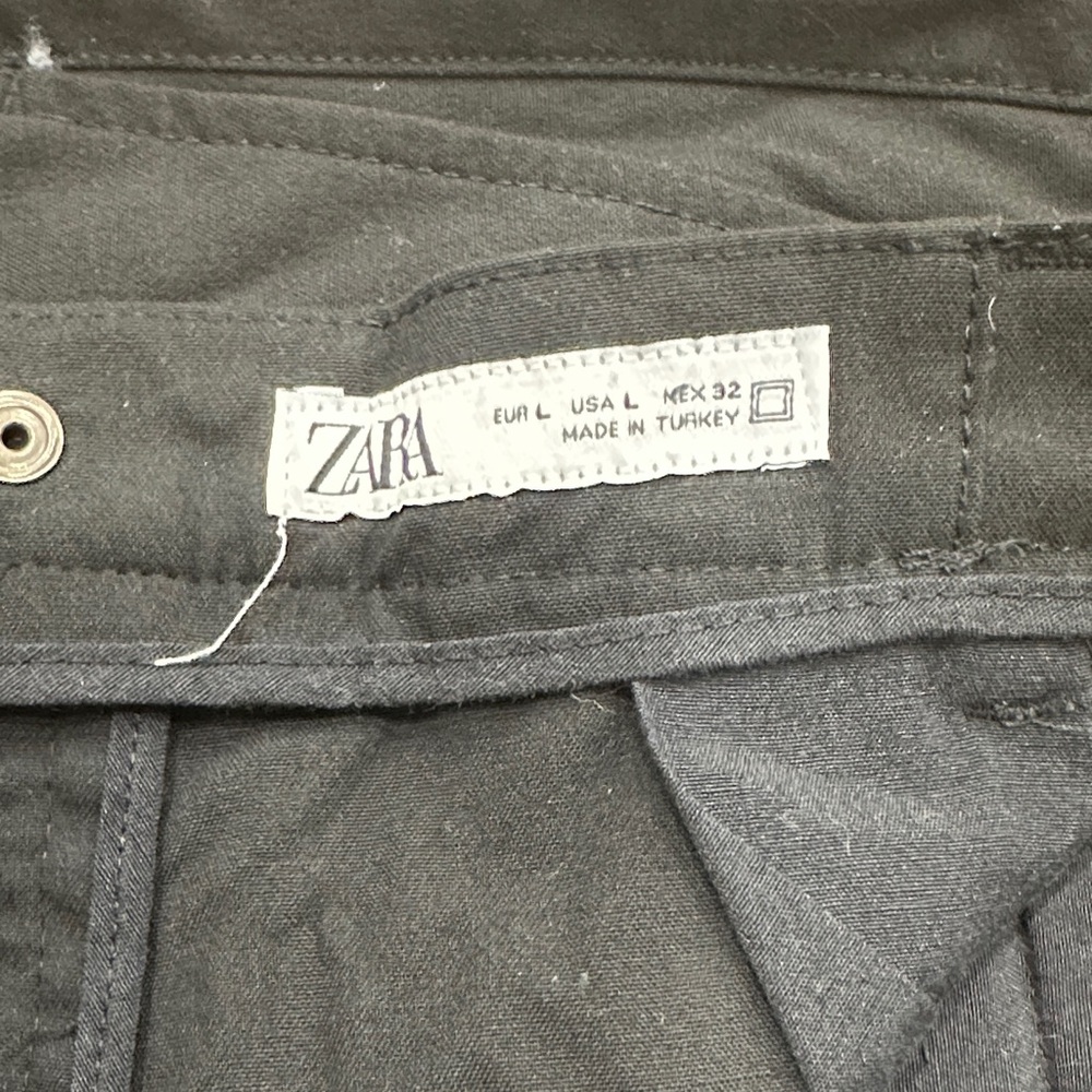 Zara Charcoal Denim Trousers